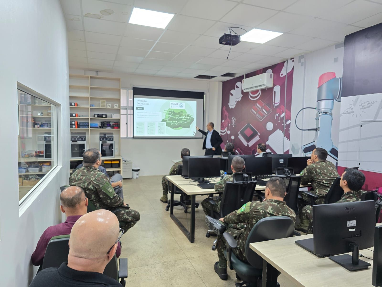 INOVA-IFAM recebe visita institucional do Comando Militar da Amazônia e do CONDEFESA Amazônia